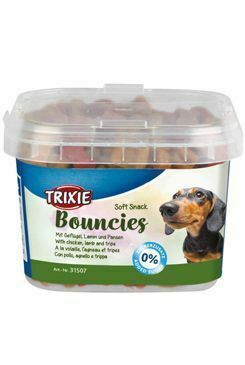 Trixie BOUNCIES mini kostičky kuř/jehně/dršť 140g