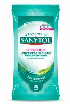 SANYTOL dezinfekční /univerzální utěrky 36ks