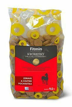 Fitmin horse KROKETKY jablko+ vit.C 500g