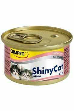 Gimpet kočka konz. ShinyCat kitten kuře 70g