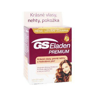 GS Eladen na vlasy a nehty 60cps