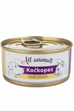 All Animals kočkopes steak z kuřete 100g