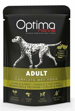 Optima Nova Dog Adult Rabit&Turkey kapsa 300g