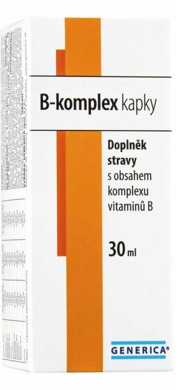 Vitamin B-komplex Generica gtt 30ml