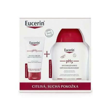 EUCERIN PH5 krém na ruce +emulze citl. pokožka vánoce