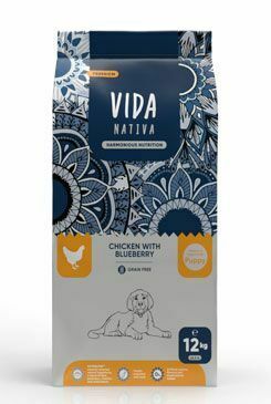 Kraftia VIDA NATIVA DOG Puppy M/L Chicken 12kg