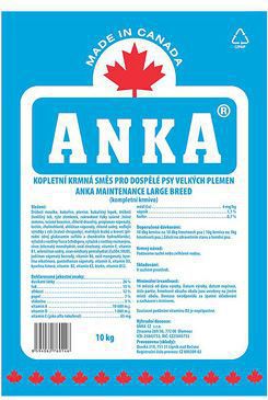 Anka Maintenance Large Breed 20kg