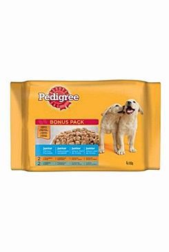 Pedigree kapsa  hovězí a jehněčí ve šťávě 4x100g