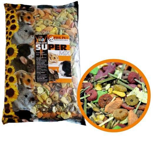 FINE PET Super Mix Hlodavec 600g