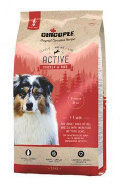 Chicopee Classic Nature Active Chicken-Rice 15kg