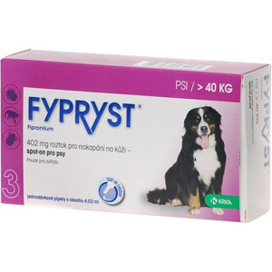 Fypryst Spot-on Dog XL sol 1x4,02ml (nad 40kg)