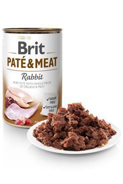 Brit Dog konz Paté & Meat Rabbit 800g