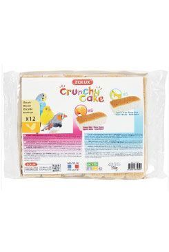 Sušenky pták CRUNCHY CAKE HONEY FRUITS 12ks 150g Zolux