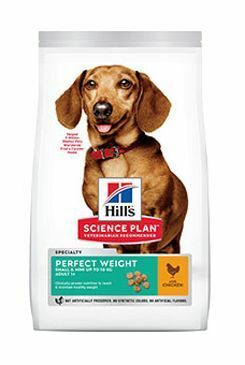 Hill's Can.Dry SP Perf.Weight Adult Small Chicken1,5kg