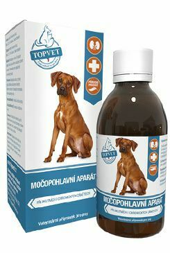 Močopohlavní aparát sirup pro psy TOPVET 200ml