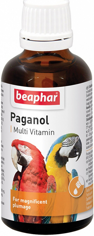 Beaphar vitam ptáci Paganol multi papoušek 50ml