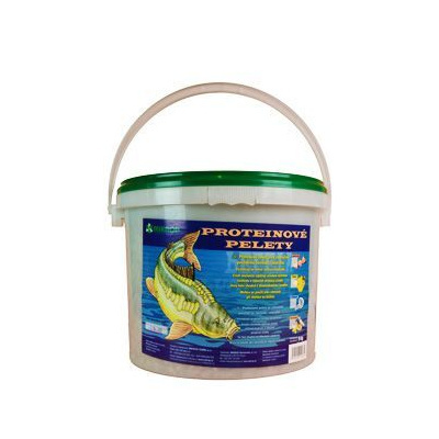 Proteinové pelety pro kapry granule 6mm 5kg Jahoda