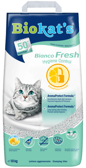 Podestýlka Biokat´s Bianco Fresh Control 10kg