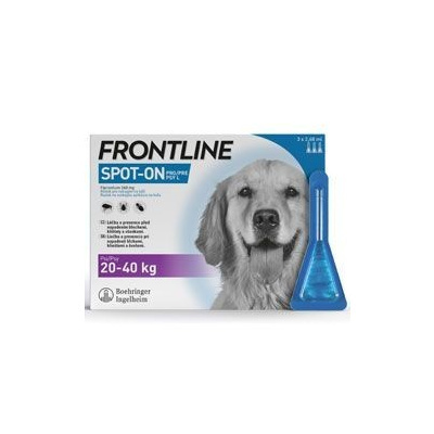 FRONTLINE SPOT ON pro psy L (20-40kg) - 3x2,68ml