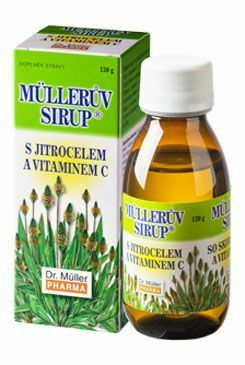 Sirup Jitrocelový s vit. C 245ml Muller Pharma