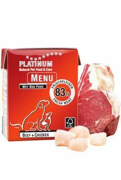 Platinum Menu Beef + Chicken 375g