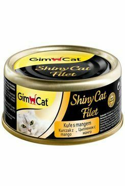 Gimpet kočka konz. ShinyCat filet kuře s mangem 70g