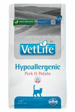 Vet Life Natural CAT Hypo Pork & Potato 1,5kg