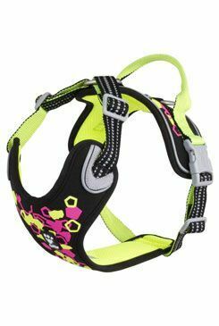 Postroj Hurtta Weekend Warrior neon 40-45cm