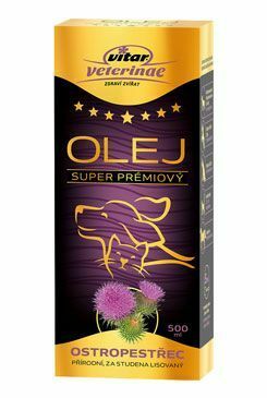 VITAR Veterinae Ostropestřec olej 500ml