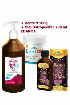 VITAR ArtiVit Sirup 1000ml+DentON100+ostrop.olej 200ml