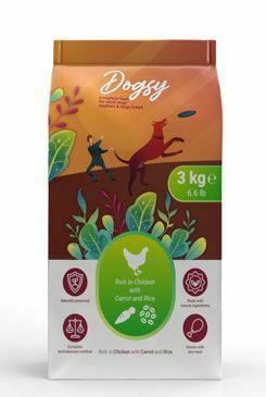 Kraftia DOGSY Adult M/L Chicken & Carrot & Rice 3kg