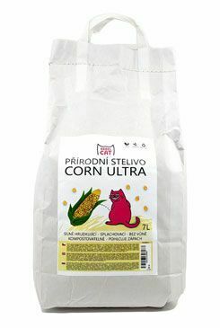 Podestýlka Rebel Cat přírodní,hrudkující Corn Ultra 7l