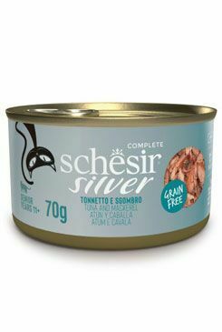 Schesir Cat konz. Senior Wholefood tuňák/makrela 70g