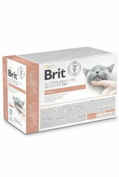 Brit VD Cat Pouch fillets in Gravy Renal 12x85g