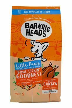 BARKING HEADS Little Paws Bowl Lickin Good Chick 6kg