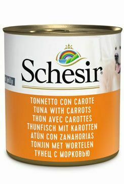 Schesir Dog konz. Adult tuňák/mrkev 285g