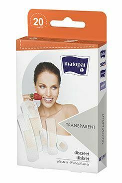 Náplast TRANSPARENT Matopat 20ks