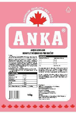 Anka Cat Low Ash  10kg