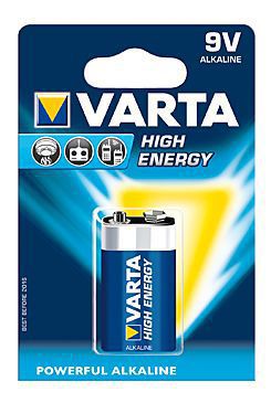 VARTA Baterie High Energy 9V 1ks