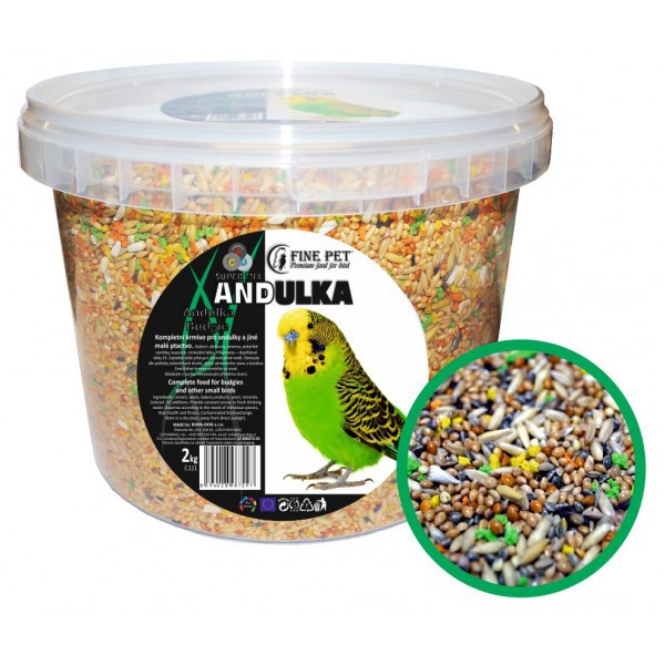 FINE PET Super Mix andulka 2kg