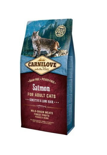 Carnilove Cat Salmon for Adult Sensitiv & LH  2kg