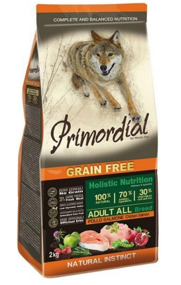 Primordial GF Adult Chicken Salmon 12kg