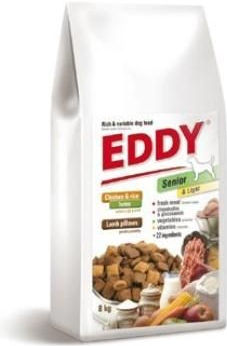 EDDY Senior&Light  Breed  polštářky s jehněčím 8kg