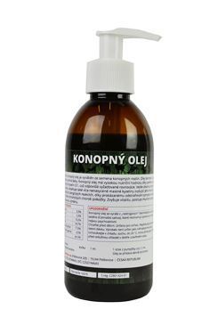 Olej konopný pro psy a kočky ZEUS  250ml