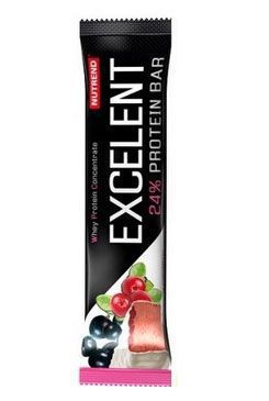 Nutrend Excelent Protein Bar Černý rybíz+brusinky 85g