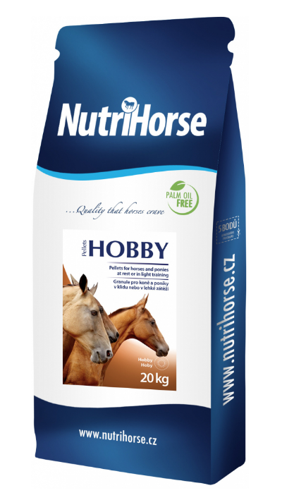 Nutri Horse Hobby pro koně 20kg pellets NEW