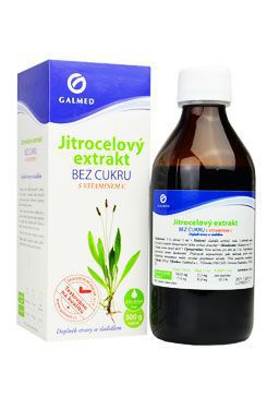 Sirup Jitrocelový s vit. C bez cukru 300g Galmed