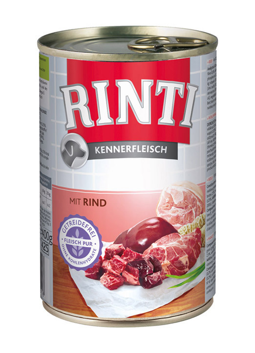 Rinti Dog konzerva hovězí 400g