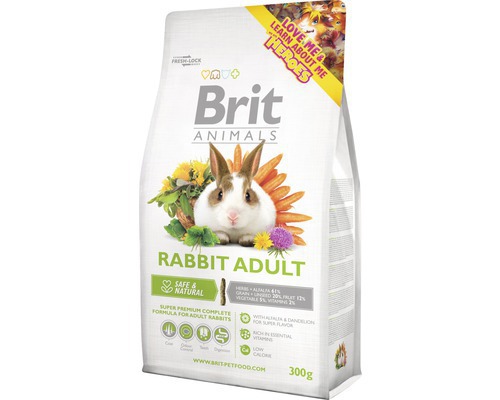 Brit Animals Rabbit Adult Complete 300g