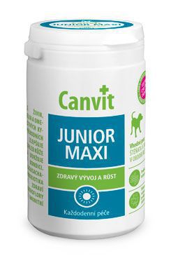 Canvit Junior MAXI ochucené pro psy 230g